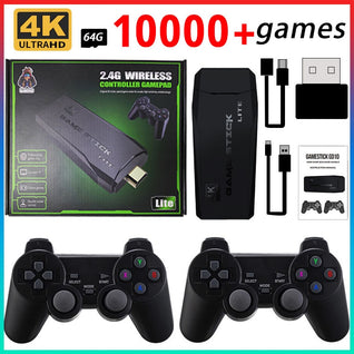 Built-in 10000 Game Console Wireless Controller Game Stick For PS1/GBA. Video Game Console 32G 64G