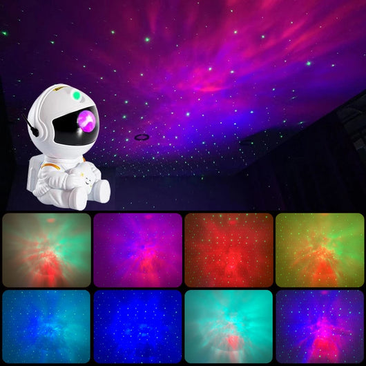Astronaut Galaxy Starry Projector LED Night Light Star Sky Nightlights For Bedroom