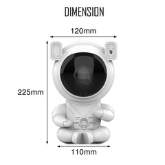 Astronaut Galaxy Starry Projector LED Night Light Star Sky Nightlights For Bedroom